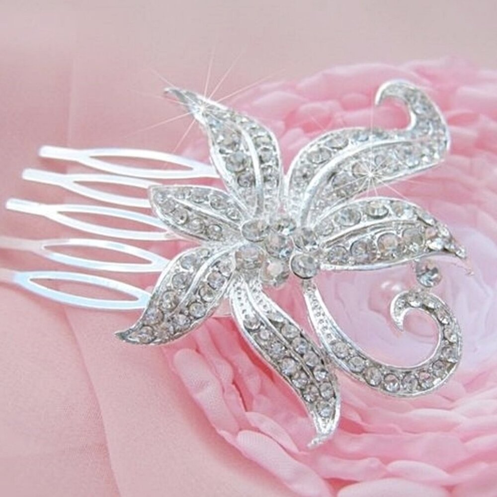 RHINESTONE HAIRCOMB